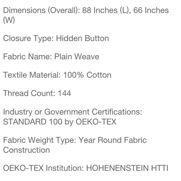 NWT Pillowfort Duvet Cover Set Purple Rugby Stripe Twin - Picture 6 of 9